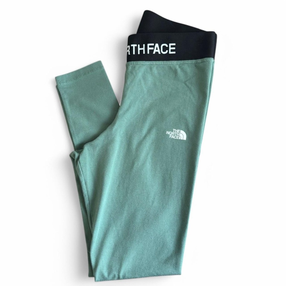 The North Face Mint Green Leggings Elastic Waist Size L